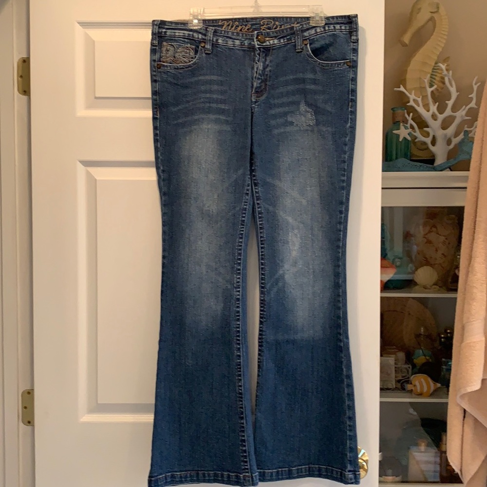 Nine Rivets Bootcut Jeans Size 13